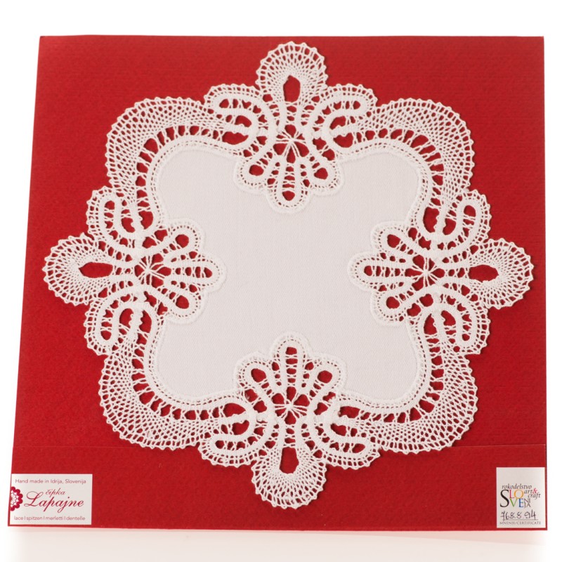 Lace table cloth round