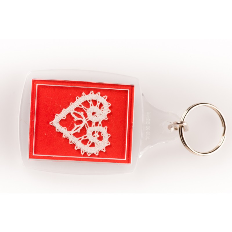 Key chains with lace