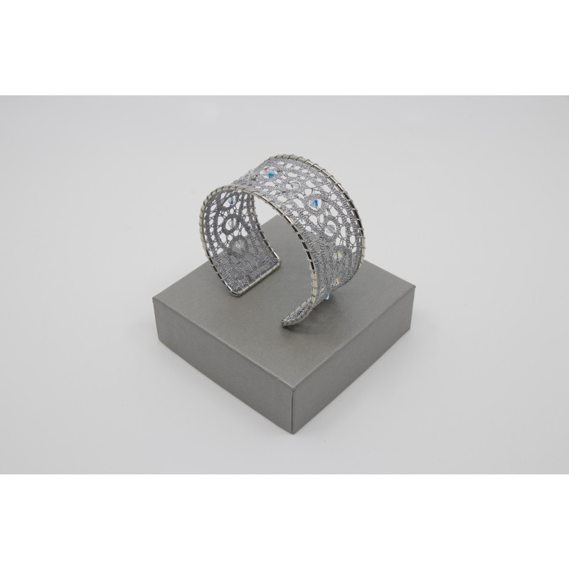 Zapestnica klekljana Swarovski