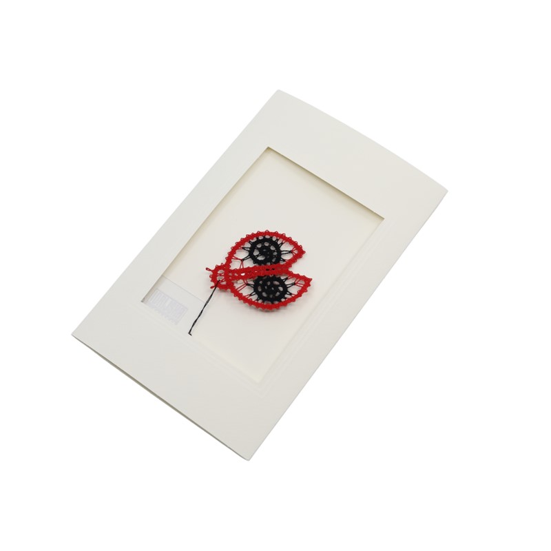 Greeting card ladybug