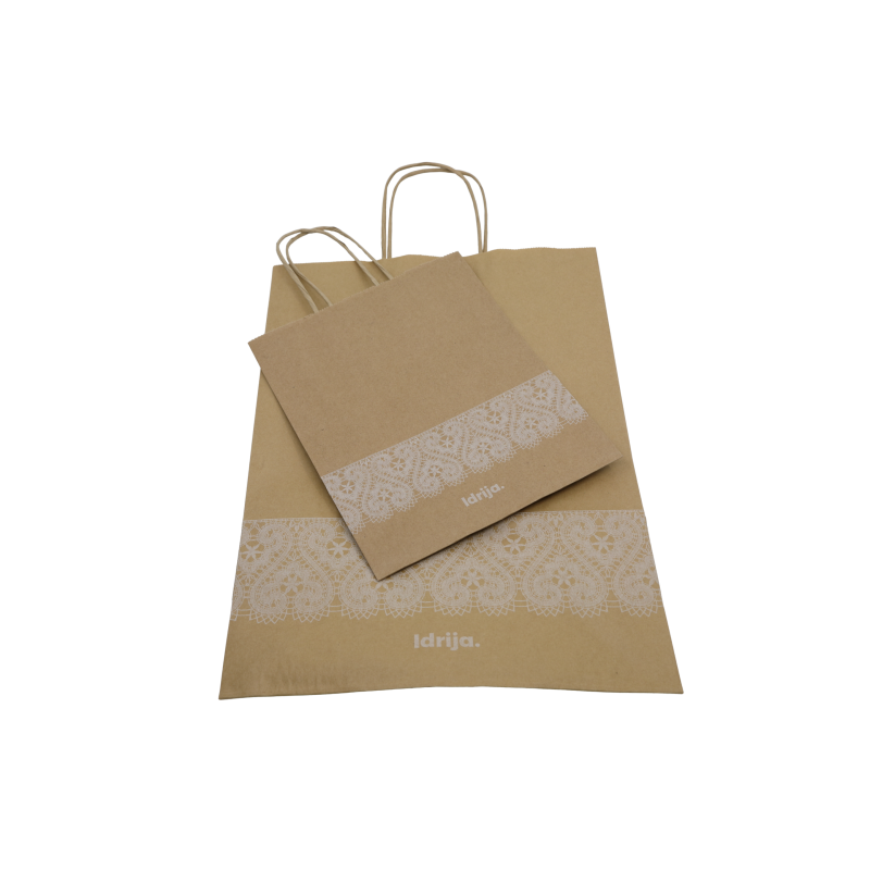 DARILNA VREČKA  NATUR VELIKA