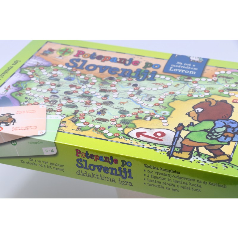 Potepanje po Sloveniji, didaktnična igra