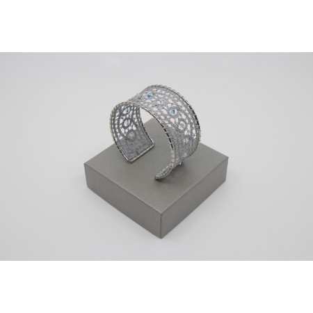 Zapestnica klekljana Swarovski