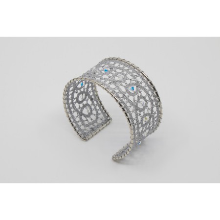 Zapestnica klekljana Swarovski