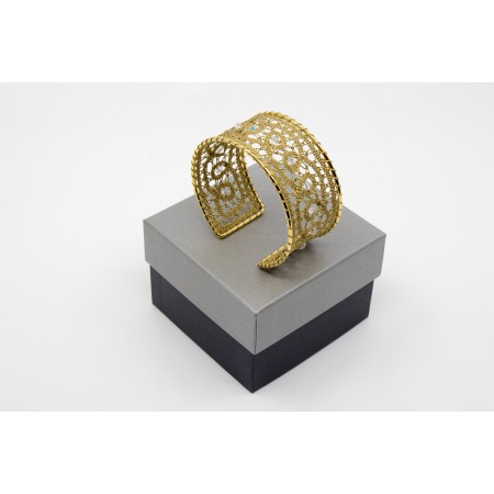 Zapestnica klekljana Swarovski