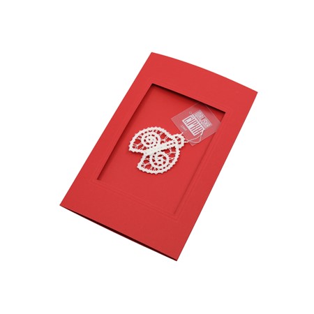 Greeting card ladybug