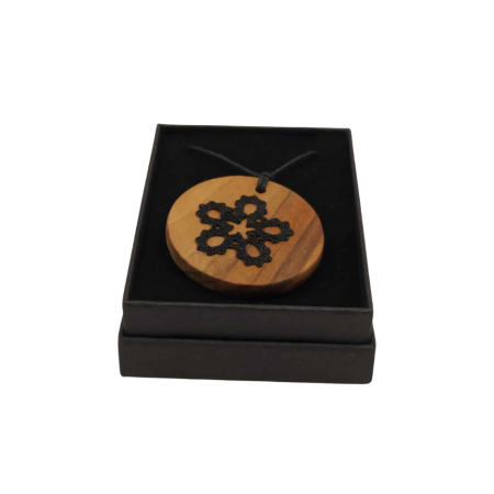 Lesen obesek s čipko - velik