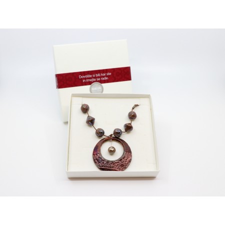 Ogrlica EMILIJA HARMONY - okrogla velika