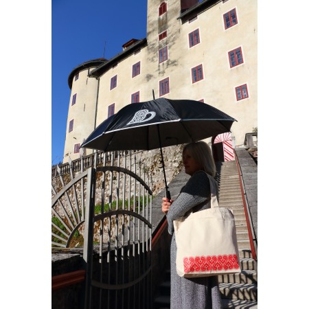 Vrečka nakupovalna potisk srčevke