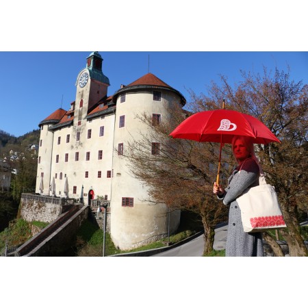 Vrečka nakupovalna potisk srčevke