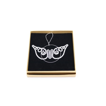 Čipka v obroču - angelska krila