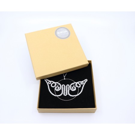 Čipka v obroču - angelska krila