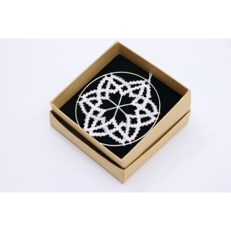 Čipka v obročku - Dvojna zvezdica