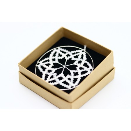 Čipka v obročku - Dvojna zvezdica