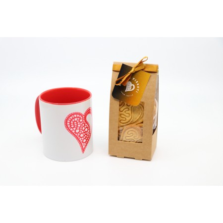 Medeni piškoti srček