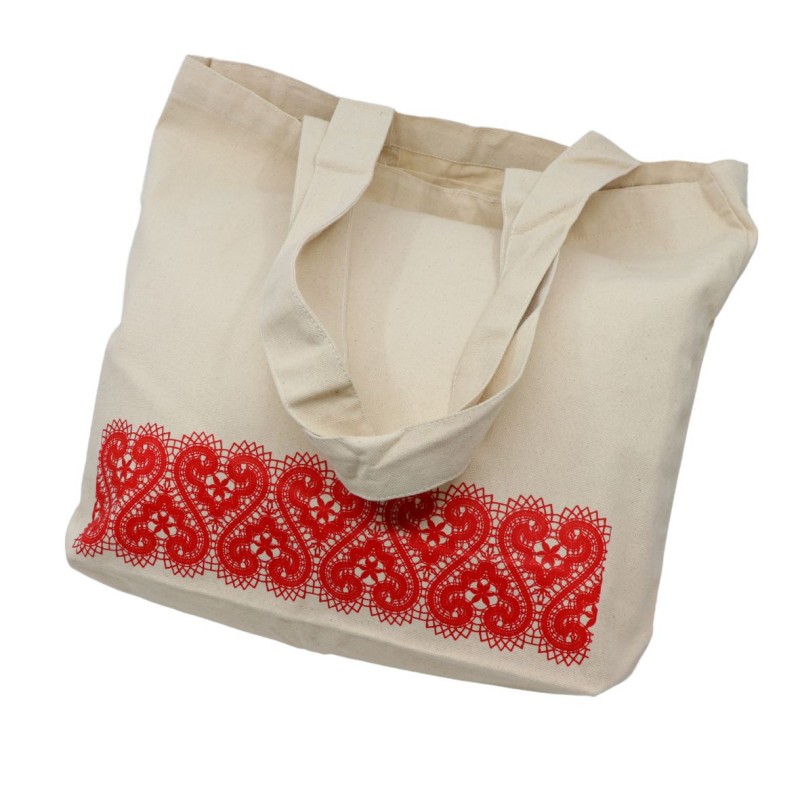 Vrečka nakupovalna potisk srčevke