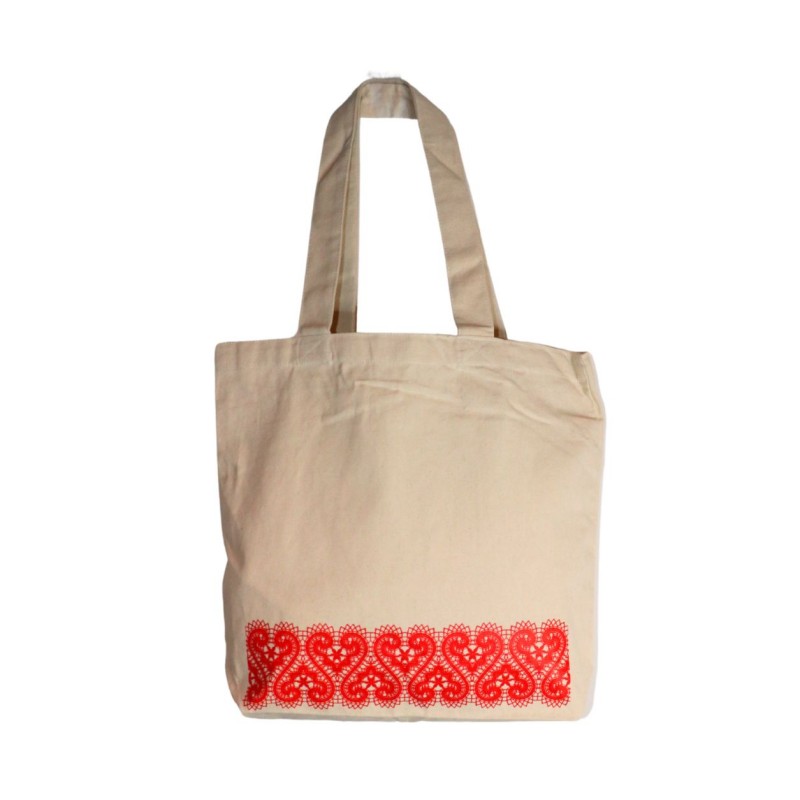 Vrečka nakupovalna potisk srčevke