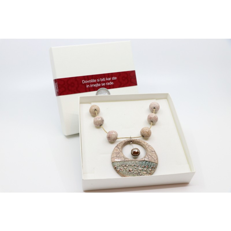 Ogrlica EMILIJA HARMONY - okrogla velika