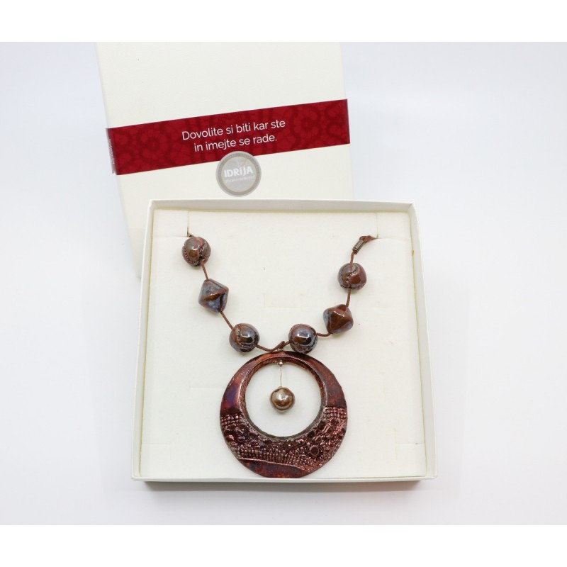 Ogrlica EMILIJA HARMONY - okrogla velika