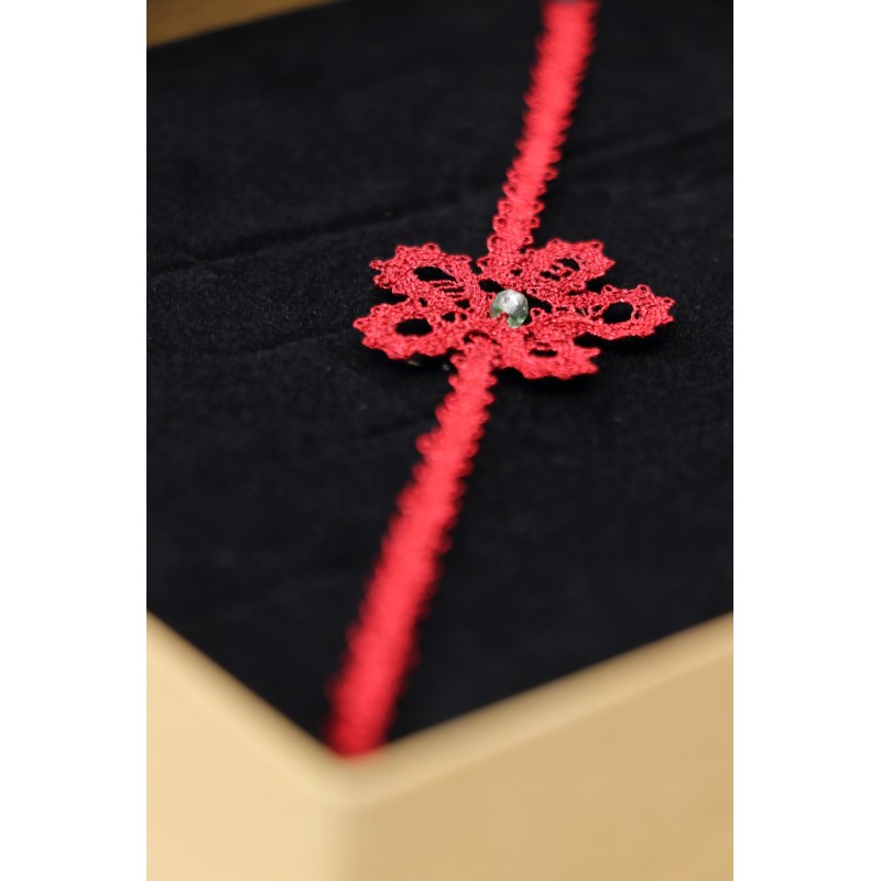 Klekljan nakit za gleženj