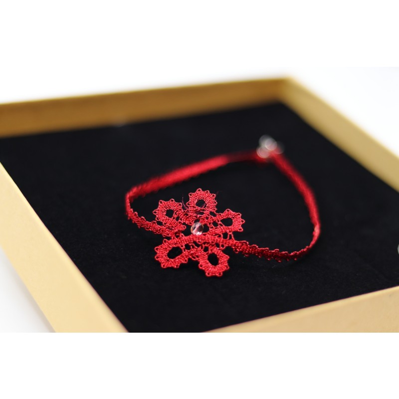 Klekljan nakit za gleženj