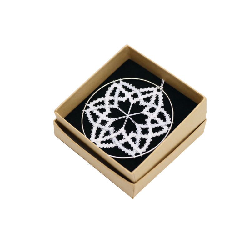 Čipka v obroču - Dvojna zvezdica