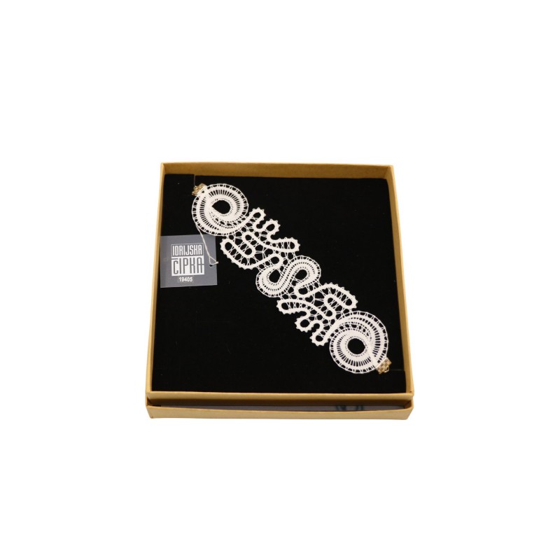 Bobbin lace bracelet Emilija