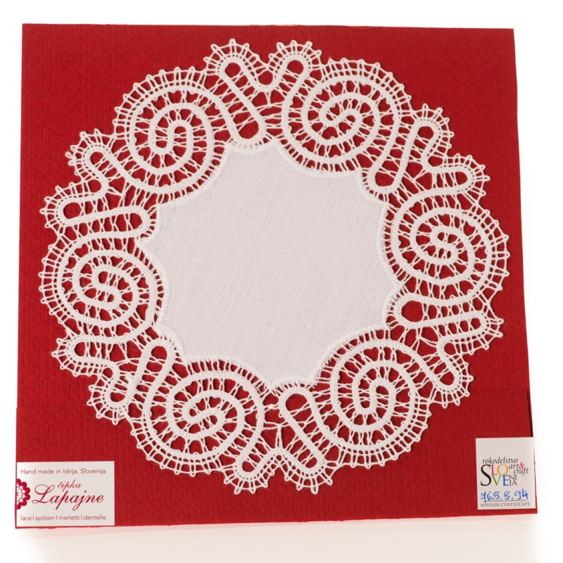 Lace table cloth round