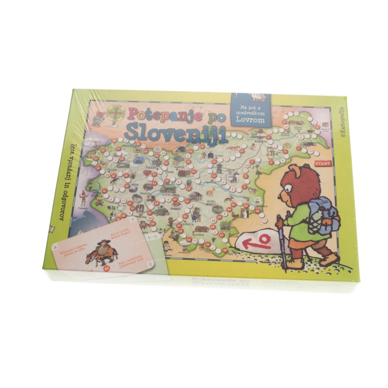 Potepanje po Sloveniji, didaktnična igra