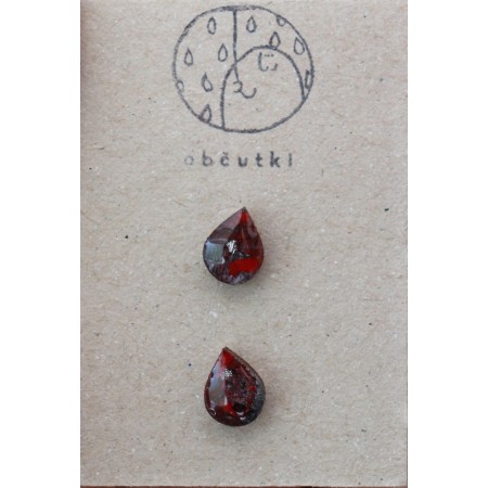 Earring series Cinnabar