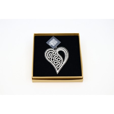 Idrija lace - heart