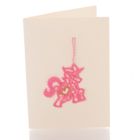 Greeting card unicorn