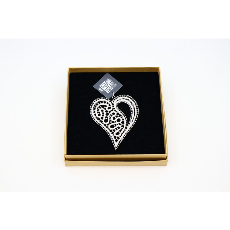 Idrija lace - heart
